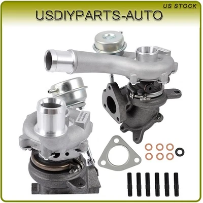 For Lincoln MKS 3.5L Lincoln MKT 3.5L 2010-2015 Twin Turbocharger AA5E6K682BI - Image 1 of 4