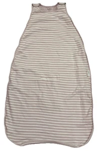 WOOLINO Merino Wool Organic Cotton Sleep Sack, Size 2-4 Years, Pinkish Stripe - Picture 1 of 4