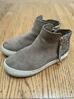 Dolce Vita Girls Faux Suede Ankle Boots Size 4