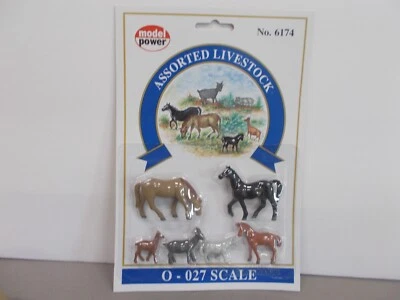 MODEL POWER-#6174-ASSORTED LIVESTOCK-O-027 SCALE - Image 1 of 4