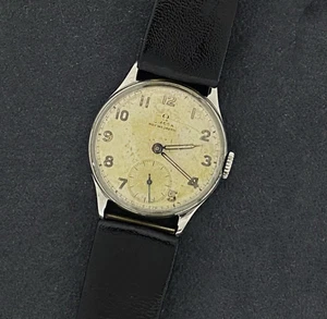Reloj Hombre Omega Ref 2394 Vintage c1944 15 Joyas Manual Mediano 31mm Raro - Imagen 1 de 6