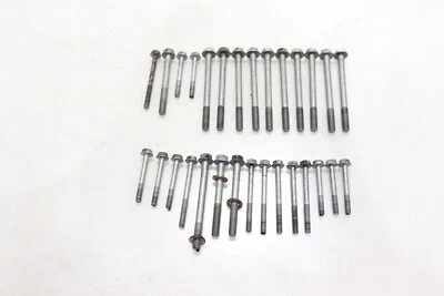 18-23 KAWASAKI NINJA ZX6R OEM CRANKCASE BOLTS CRANK CASE BOLT SCREWS - Image 1 of 4