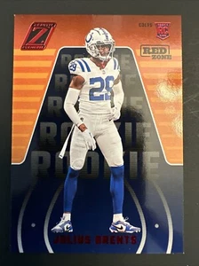 2023 Panini Zenith Julius Brents #160 RC Red Zone - Picture 1 of 2