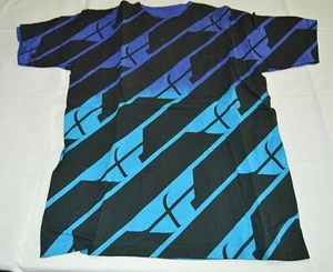 Fly Racing Herren Shirt Rundhals Kurzarm Logo Grafik Mehrfarbig Schwarz S NWO - Bild 1 von 6