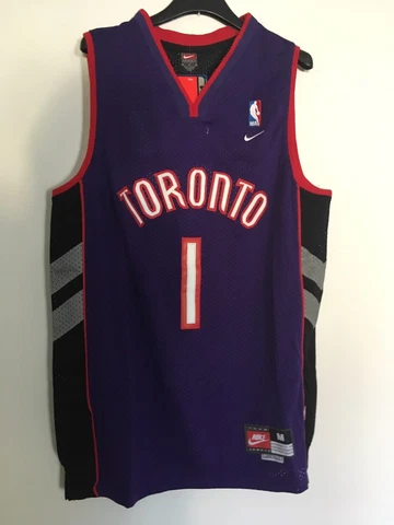 Tank Top NBA Basketball Shirt Tracy Mcgrady jersey toronto Raptors New S/M/L Cover