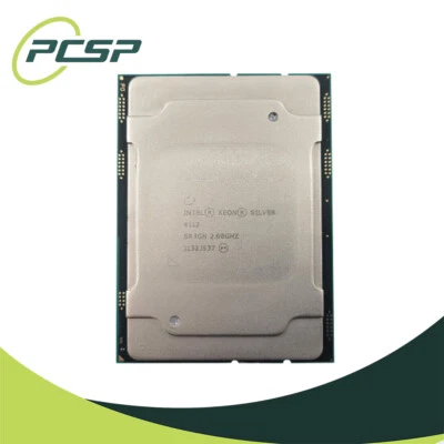 Intel Xeon Silver 4112 SR3GN 2.60GHz 8.25MB Quad Core LGA3647 CPU Processor - Image 1 of 2