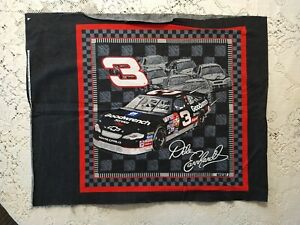 Dale Earnhardt #5634 Pillow Square NASCAR Fabric Sewing Project 18 X 22"
