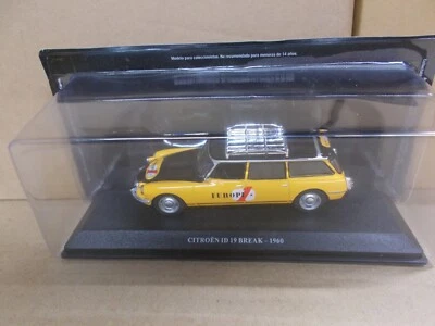1/43 Citroën ID19 Break Europe 1 Utilitaire 1960 Voiture Miniature Collection Ds - Photo 1/4