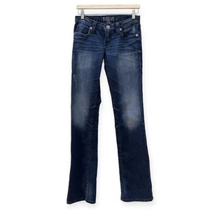 Big Star Jeans Liv Stiefel Bootcut blau Denim Damen 27L - Bild 1 von 15