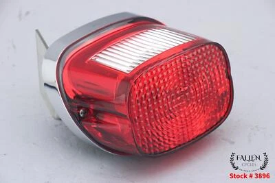 Harley Electra Glide 2011 luz trasera de freno lente y bisel base conjunto cromado Foto 1 de 4