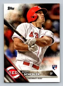 2016 Topps Update US73 Scott Schebler Cincinnati Reds  Rookie   RC - Picture 1 of 2