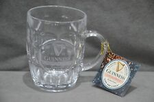 Official Guinness Original Extra Stout One Pint 20oz Dimpled Glass Tankard New