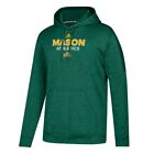 George Mason Patriots Adidas Men's Dark Green Sideline Athletics Pullover Hoodie