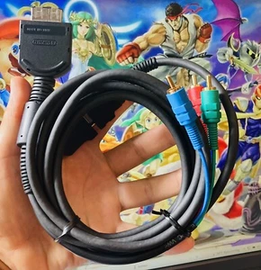 Authentic OEM Genuine Nintendo GameCube D Terminal Cable DOL-009 + Component - Picture 1 of 1