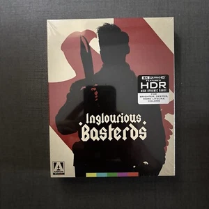 Inglourious Basterds - 4K UHD + Extras Blu-ray - Brand New with Shelf Wear - Picture 1 of 2