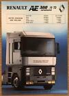RENAULT AE 380.19 TD MAGNUM Tractor Commercial Brochure SEP 1990 #5430038017