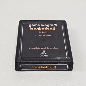 Cartucho de juego de baloncesto Game Program Atari Basketball CX-2624 1-2 - Imagen 1 de 5