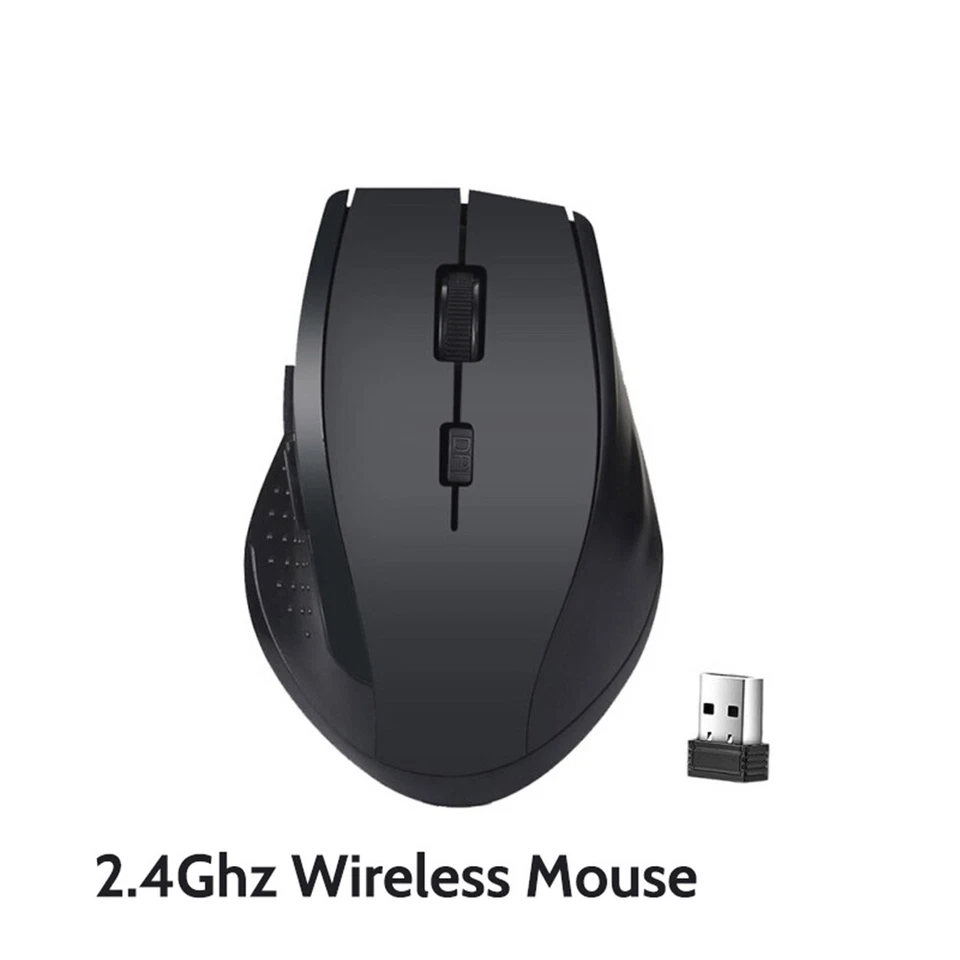 2.4Ghz Wireless Mouse Gamer for PC With USB Receiver for Windows 7/2000/XP/Vista - Image 1 of 4