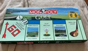 Hasbro Monopoly 2000 Collectors’ Golf Edition New With Collectable Tokens - Picture 1 of 17