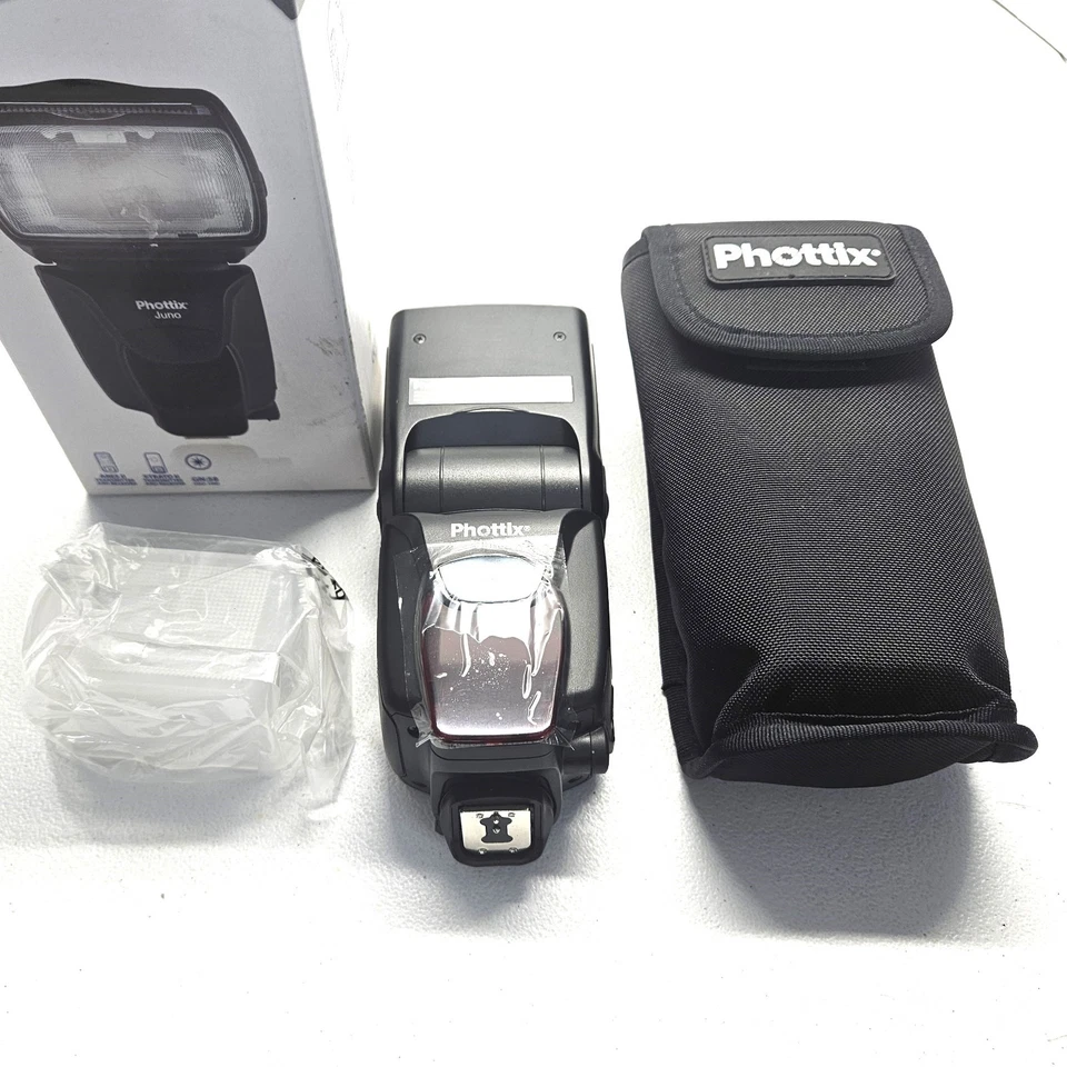 Phottix Juno Transceiver Flash (Model F1102 / FCC P9M-JUNO) – NEW OPEN BOX - Image 1 of 4
