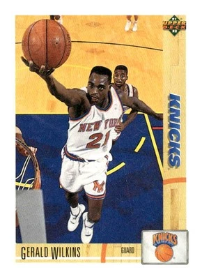 1991-92 Upper Deck #234 Gerald Wilkins - Image 1 of 2