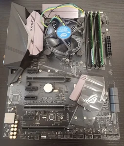 CPU PROCESSORE INTEL CORE i7-6700K + SCHEDA MADRE ASUS  Z270F GAMING +RAM 16GB - Foto 1 di 4