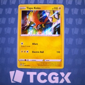 Pokemon - Tapu Koko - 061/189 - SWSH03: Darkness Ablaze - Holo - Holo Raro Casi Nuevo - Imagen 1 de 1