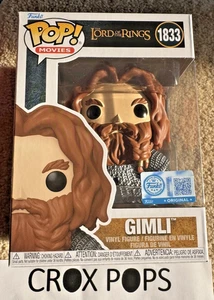 GIMLI FQR 1833 LOTR Funko Pop Vinyl NEW IN MINT BOX + PROTECTOR - Picture 1 of 1