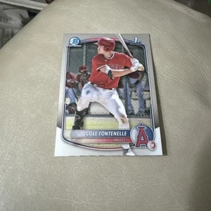 2025 Bowman - Chrome Prospects Cole Fontenelle #BCP-32 1st Bowman - Picture 1 of 2