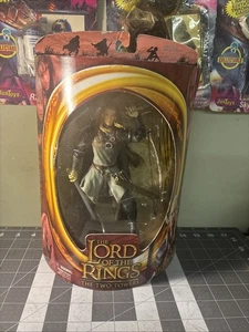 TOY BIZ 2002 SEÑOR DE LOS ANILLOS LAS DOS TORRES LEGOLAS con figura de armadura Rohan - Imagen 1 de 8