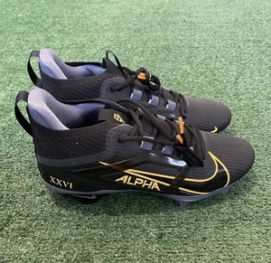 Nike Alpha Menace 4 Elite Saquon Barkley Football Cleats HF4313-001 Mens Size 10 - Picture 1 of 7