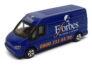 Corgi 1/64 Scale Diecast CP81704 - Ford Transit Van (Forbes) Blue - Picture 1 of 5