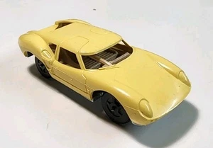 Vintage Aurora Cigar Box #6106 Cream Yellow Lola GT HO Plastic/Diecast - Picture 1 of 10