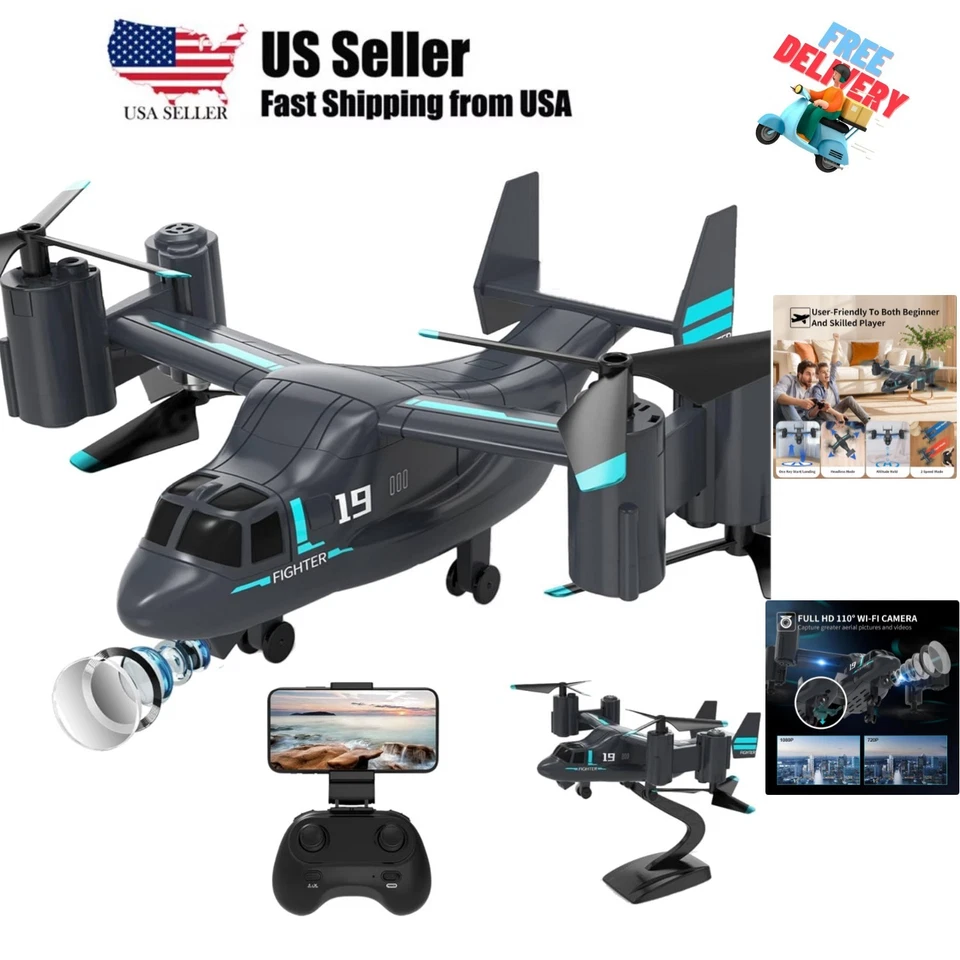 Helicopter Remote Control LM19 Ospery Military RC Helicopter with Live 81009