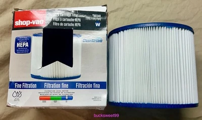 Filtro HEPA Shop-Vac 90340 tipo W para aspiradoras húmedas/secas - CAJA ABIERTA/DAÑADA Foto 1 de 4