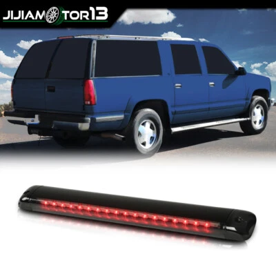 Fit For 92-04 Chevy Suburban GMC Jimmy Hummer Yukon Smoke 3rd Brake Tail Light - Image 1 of 4