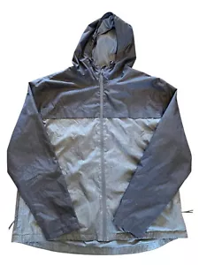 Weird Fish Herren leichte graue Jacke Kapuze Windbreaker Full Zip 3XL - Bild 1 von 7