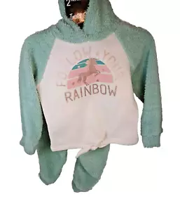 Plush Follow Your Rainbow 2 piece outfit Size 4 Girls New with tags - Picture 1 of 5