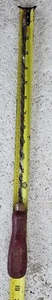 TEC Imports STICKLEBACK No. 3 STITCHING D.B.P. Wood Handled Tool 19" Length x ¼" - Picture 1 of 12