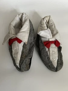 Vintage Pee-wee Herman House Slippers Kids Tuxedo Pee-wee’s Playhouse 1989 - Picture 1 of 12