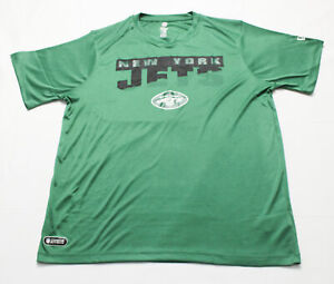 New York Jet's Men's New Era Scoreboard Dri-Tek S/S T-Shirt LC7 Green Large