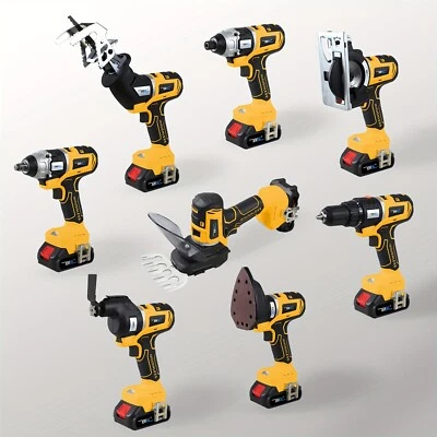 Newone 12 Power Tools Combo Kit, Drills, Circular Saw, Multitool, Dewalt Battery - Image 1 of 4