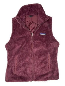 Patagonia Los Gatos Women's Purple Sherpa Fleece Full-Zip Vest; S - Bild 1 von 7