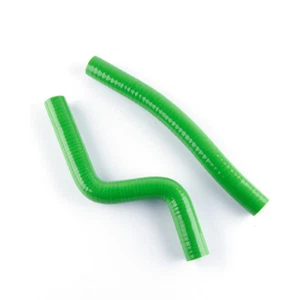 FOR Polaris Predator 500 03-06 TURBO SILICONE RADIATOR HOSE KIT GREEN - Bild 1 von 7