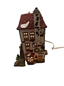 Department 56 Dickens' Village: "C. H. Watt Physician” w/ Box & Lights - Picture 1 of 8