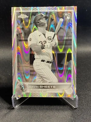 2022 Topps Chrome Rookie BW Ray Wave Gavin Sheets RC WHC230 - Image 1 of 2