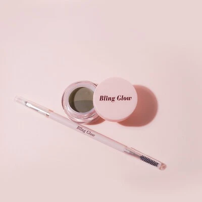 BLING GLOW Brow Liner & Duo Blush 4.2g 2 Colors K-Beauty - Image 1 of 4