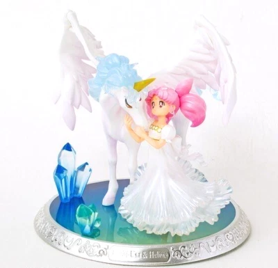 Figuarts Zero Chouette Sailor Moon Chibiusa & Helios Figure In My Dreams JP New - Image 1 of 4