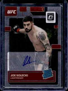 2023 Donruss Optic UFC Joe Solecki Signatures Rated Rookie Auto #117 - Picture 1 of 2