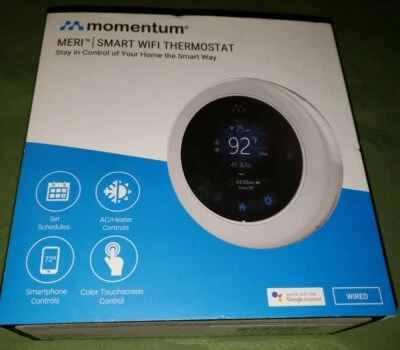 Momentum Meri Smart Thermostat (MO-STAT01)™ NEW SEALED ***FREE SHIPPING*** MERI - Image 1 of 4